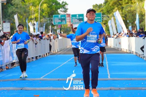 Race photo from Jabar Run 10K 2024