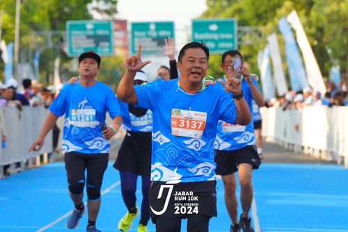 Race photo from Jabar Run 10K 2024