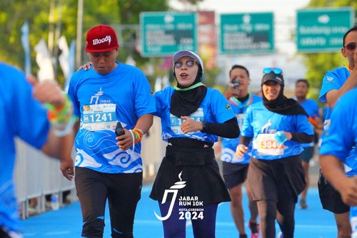 Race photo from Jabar Run 10K 2024