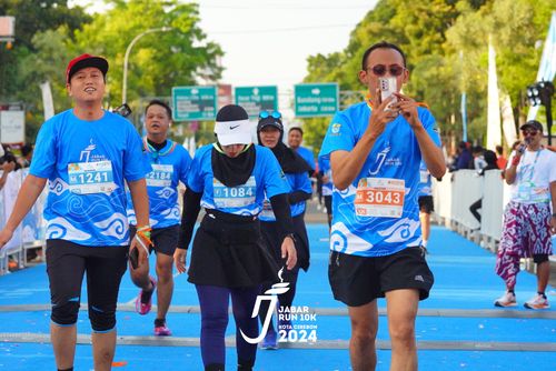Race photo from Jabar Run 10K 2024