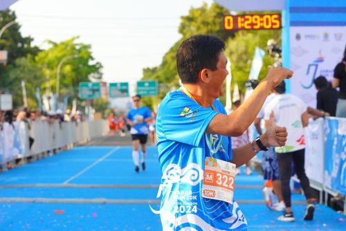 Race photo from Jabar Run 10K 2024