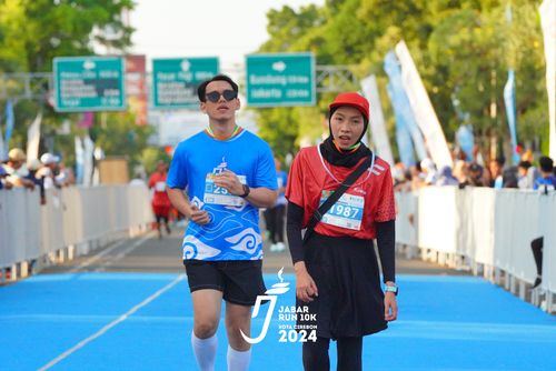 Race photo from Jabar Run 10K 2024