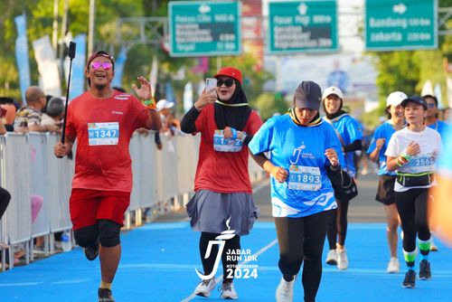 Race photo from Jabar Run 10K 2024