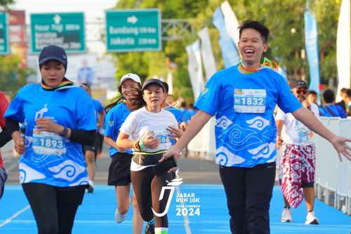 Race photo from Jabar Run 10K 2024