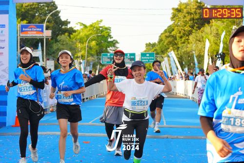 Race photo from Jabar Run 10K 2024