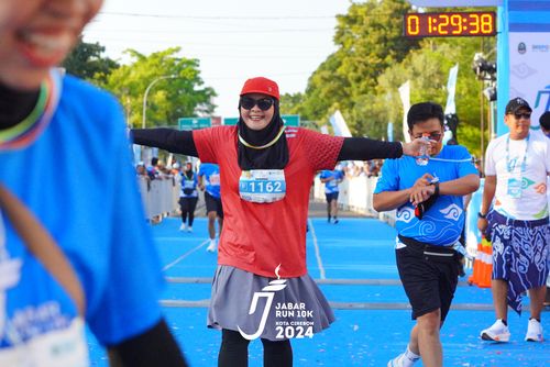 Race photo from Jabar Run 10K 2024
