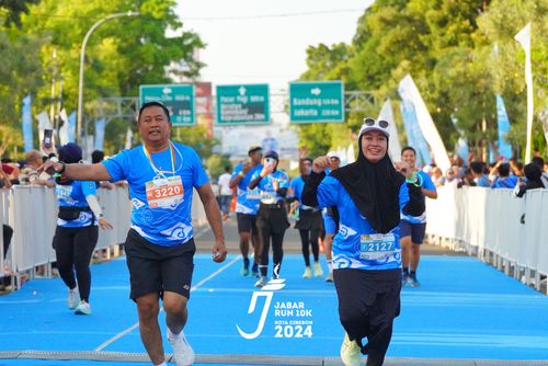 Race photo from Jabar Run 10K 2024