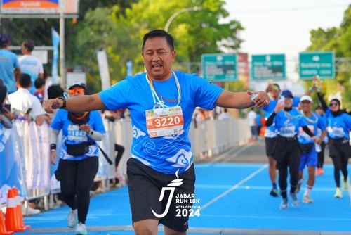 Race photo from Jabar Run 10K 2024