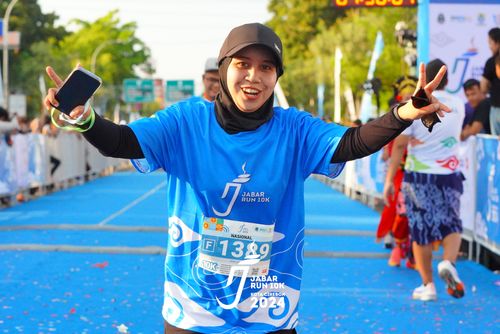 Race photo from Jabar Run 10K 2024