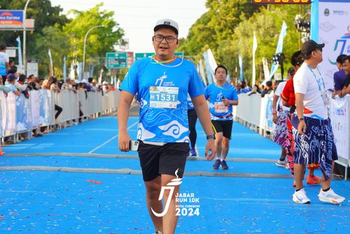 Race photo from Jabar Run 10K 2024