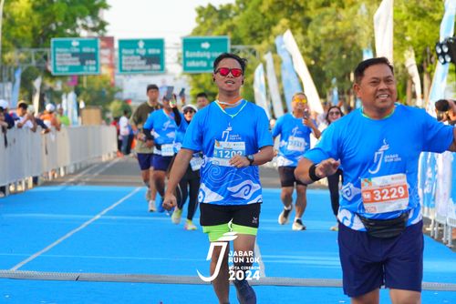 Race photo from Jabar Run 10K 2024