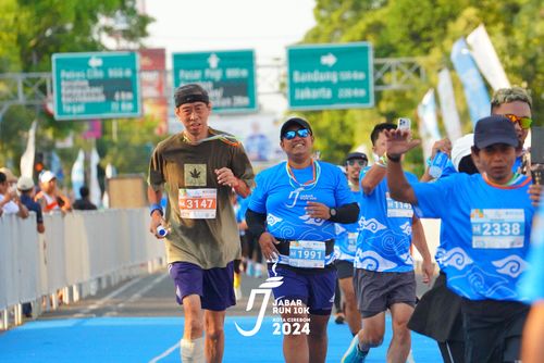 Race photo from Jabar Run 10K 2024