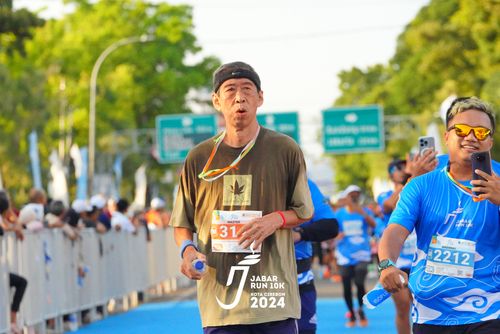 Race photo from Jabar Run 10K 2024