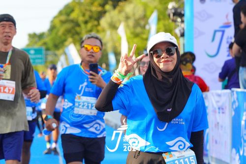 Race photo from Jabar Run 10K 2024