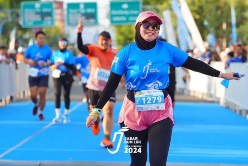 Race photo from Jabar Run 10K 2024