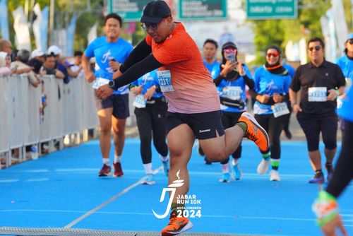 Race photo from Jabar Run 10K 2024