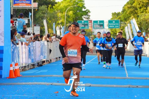 Race photo from Jabar Run 10K 2024
