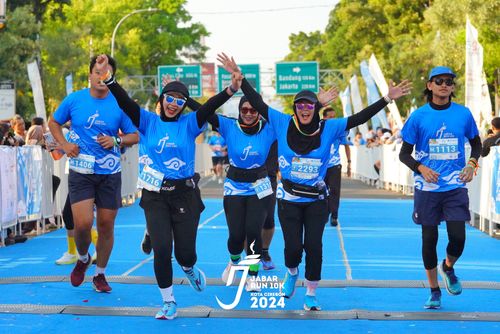 Race photo from Jabar Run 10K 2024
