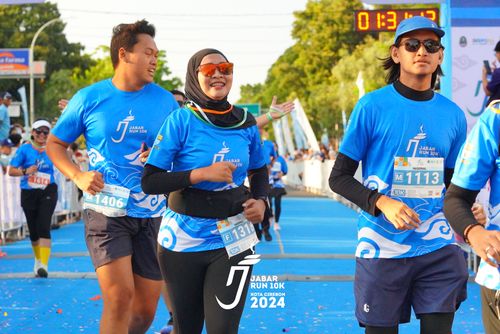 Race photo from Jabar Run 10K 2024