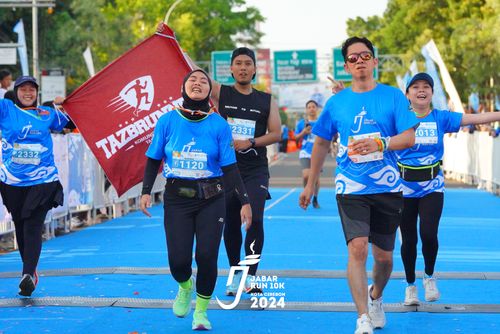 Race photo from Jabar Run 10K 2024
