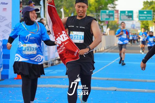 Race photo from Jabar Run 10K 2024