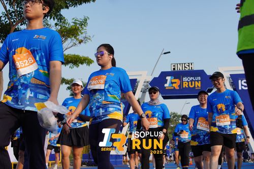 Race photo from ISOPLUS RUN 2025 - JAKARTA