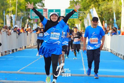 Race photo from Jabar Run 10K 2024