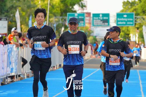 Race photo from Jabar Run 10K 2024