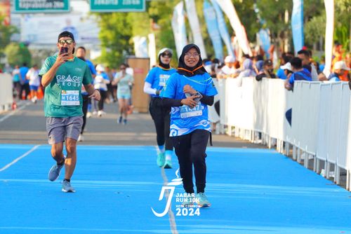 Race photo from Jabar Run 10K 2024