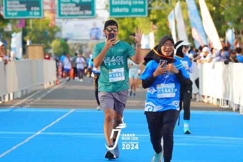 Race photo from Jabar Run 10K 2024