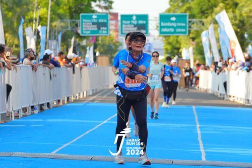 Race photo from Jabar Run 10K 2024