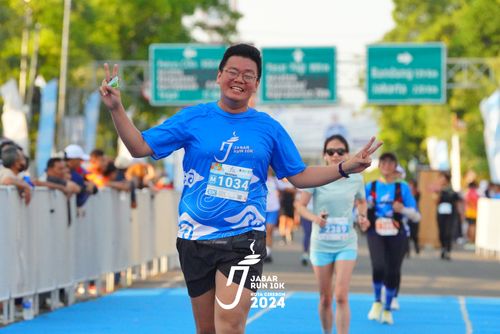 Race photo from Jabar Run 10K 2024