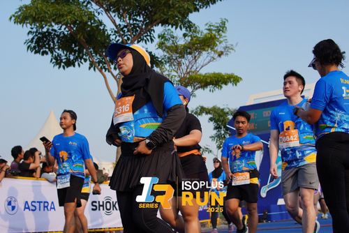 Race photo from ISOPLUS RUN 2025 - JAKARTA