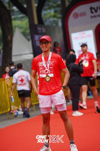Race photo from ONE RUN 10K 2025