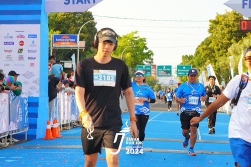 Race photo from Jabar Run 10K 2024