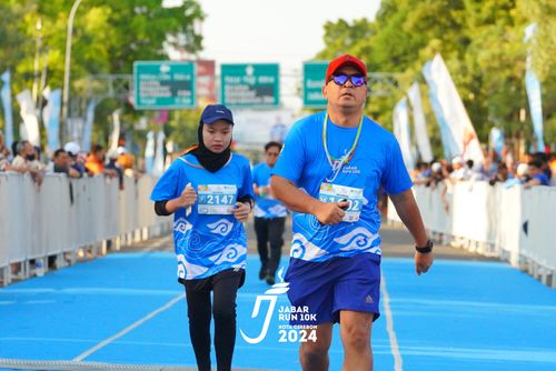 Race photo from Jabar Run 10K 2024