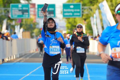 Race photo from Jabar Run 10K 2024