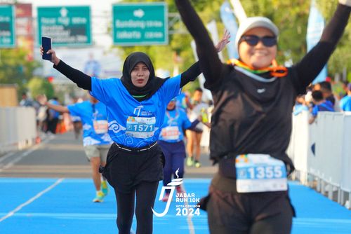 Race photo from Jabar Run 10K 2024