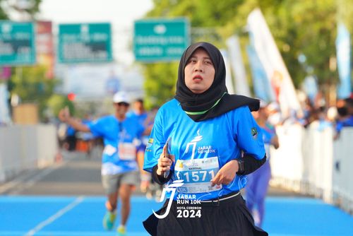 Race photo from Jabar Run 10K 2024