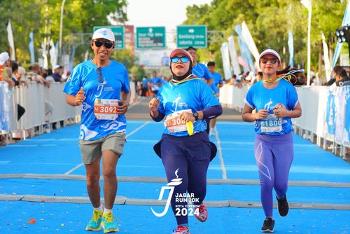 Race photo from Jabar Run 10K 2024