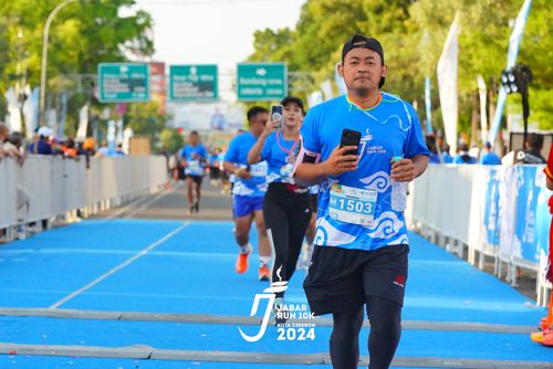Race photo from Jabar Run 10K 2024