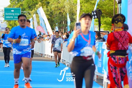 Race photo from Jabar Run 10K 2024