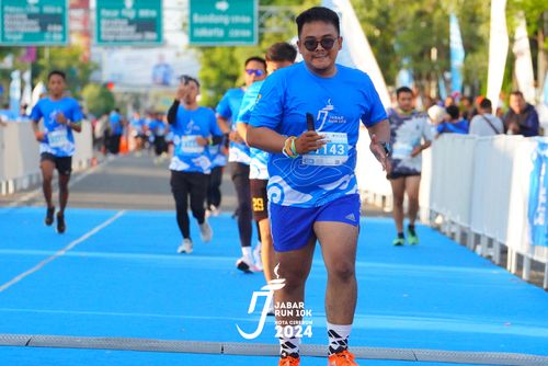 Race photo from Jabar Run 10K 2024