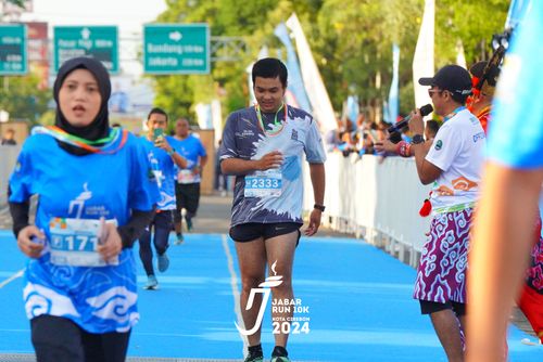 Race photo from Jabar Run 10K 2024