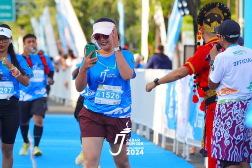 Race photo from Jabar Run 10K 2024
