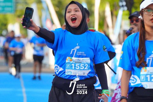 Race photo from Jabar Run 10K 2024