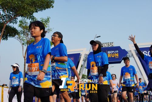 Race photo from ISOPLUS RUN 2025 - JAKARTA