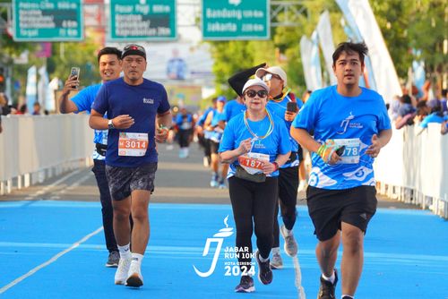 Race photo from Jabar Run 10K 2024