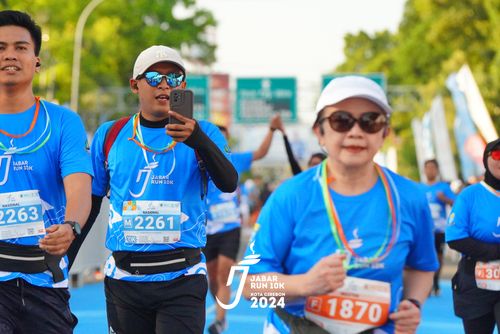 Race photo from Jabar Run 10K 2024