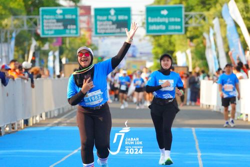 Race photo from Jabar Run 10K 2024